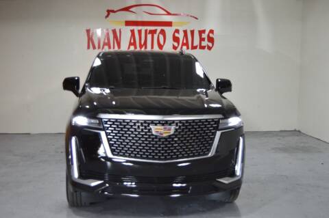 2021 Cadillac Escalade for sale at Kian Auto Sales in Sacramento CA