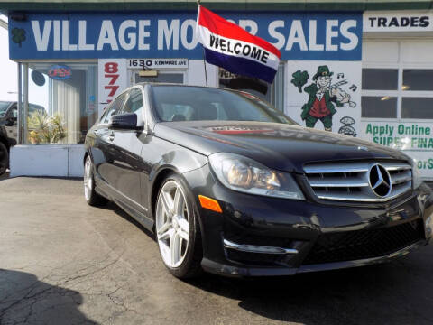2012 Mercedes-Benz C-Class for sale at Village Motor Sales Llc in Buffalo NY