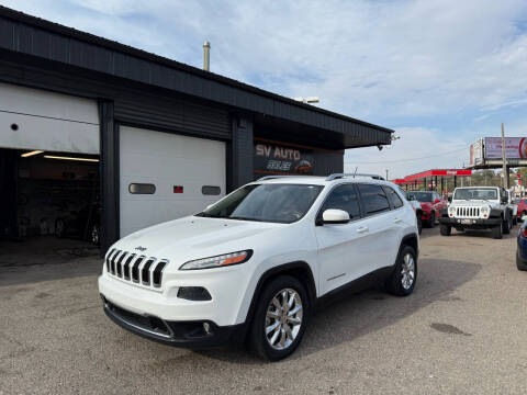 2015 Jeep Cherokee for sale at SV Auto Sales in Sioux City IA