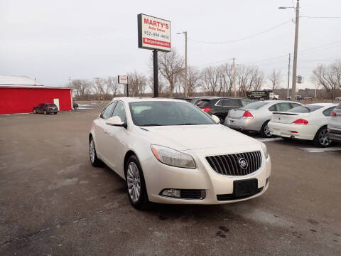 2012 Buick Regal for sale at Marty's Auto Sales in Savage MN