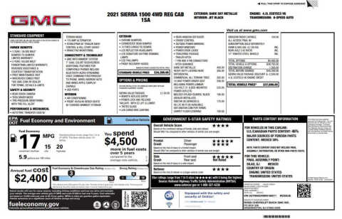 2021 GMC Sierra 1500