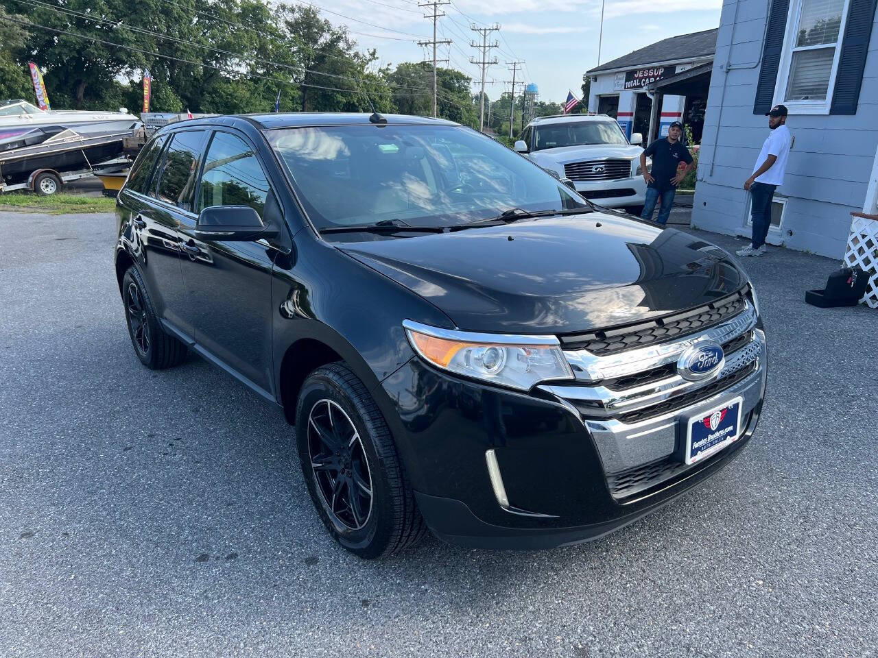 Black 2013 Ford Edge Limited AWD Limited 4dr Crossover 2