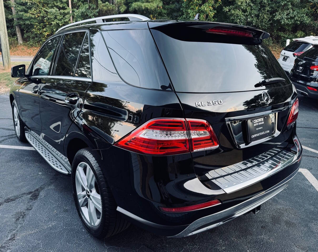 2013 Mercedes-Benz M-Class for sale at Crown Auto Sales in Marietta, GA