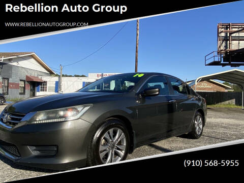2014 Honda Accord for sale at Rebellion Auto Group in Fayetteville NC