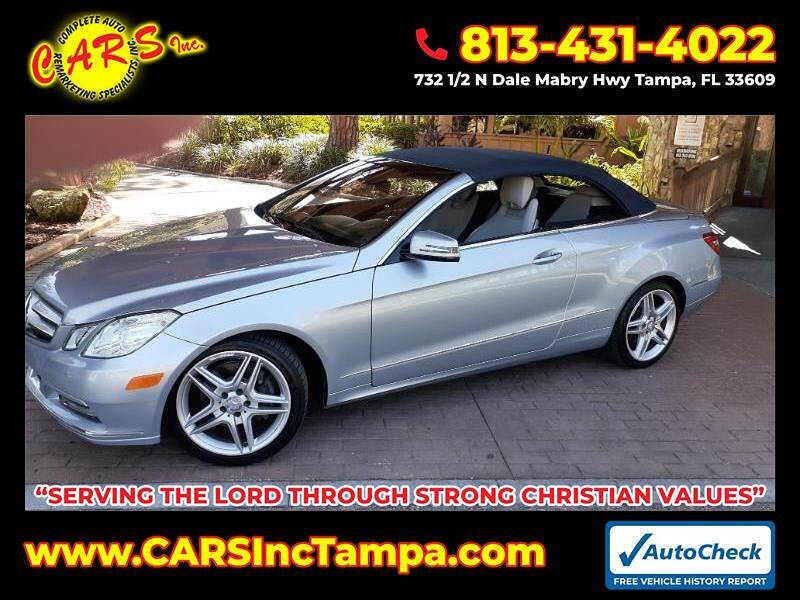 2013 Mercedes-Benz E-Class for sale at Complete Auto Remarketing Specialists Inc. in Tampa, FL