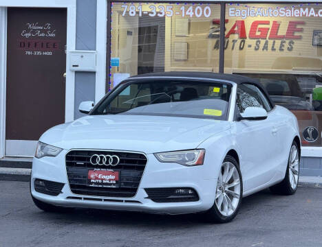 2013 Audi A5 for sale at Eagle Auto Sale LLC in Holbrook MA