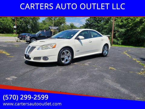 2008 Pontiac G6 for sale at CARTERS AUTO OUTLET LLC in Pittston PA