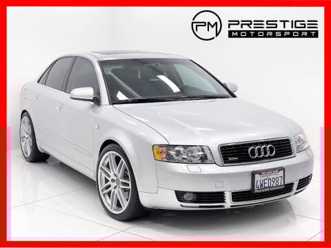 2002 Audi A4 for sale at Prestige Motorsport in Rancho Cordova CA