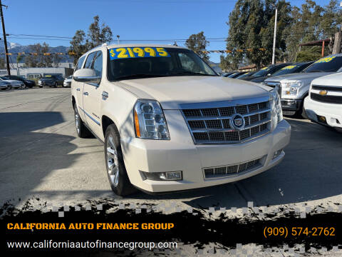 2014 Cadillac Escalade ESV for sale at CALIFORNIA AUTO FINANCE GROUP in Fontana CA