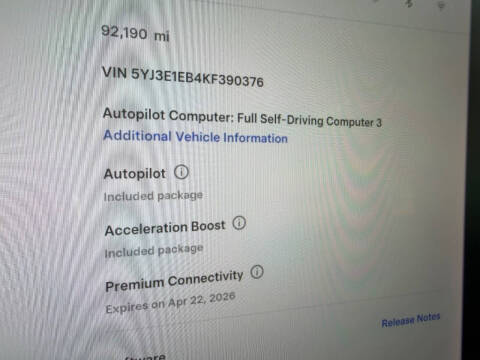 2019 Tesla Model 3 Long Range