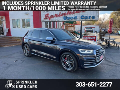 2018 Audi SQ5 for sale at Sprinkler Used Cars in Longmont CO