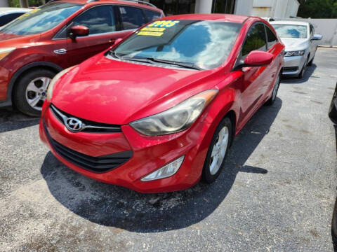 2013 Hyundai Elantra Coupe for sale at Tony's Auto Sales in Jacksonville FL