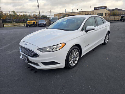 2017 Ford Fusion Hybrid for sale at J & L AUTO SALES in Tyler TX