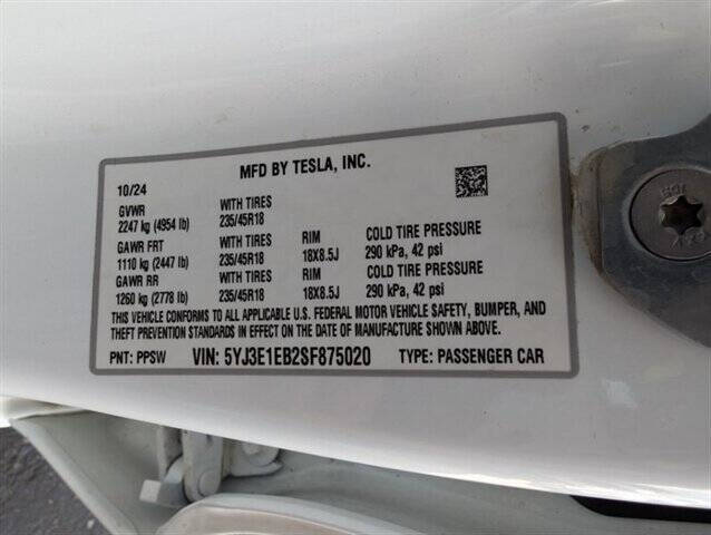 2025 Tesla Model 3 Long Range