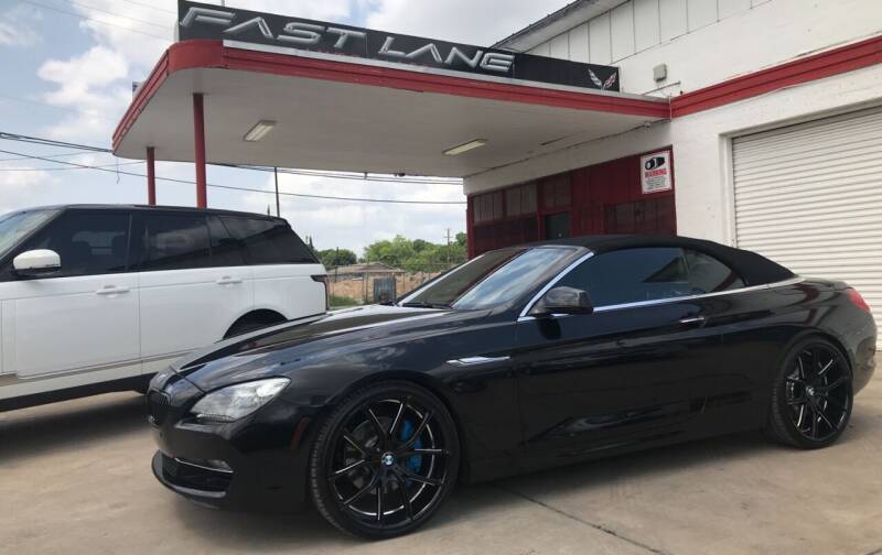 2012 BMW 6 Series for sale at FAST LANE AUTO SALES in San Antonio TX