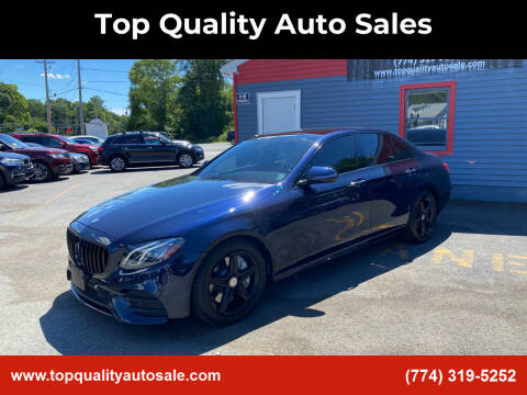 2017 Mercedes-Benz E-Class for sale at Top Quality Auto Sales in Westport MA