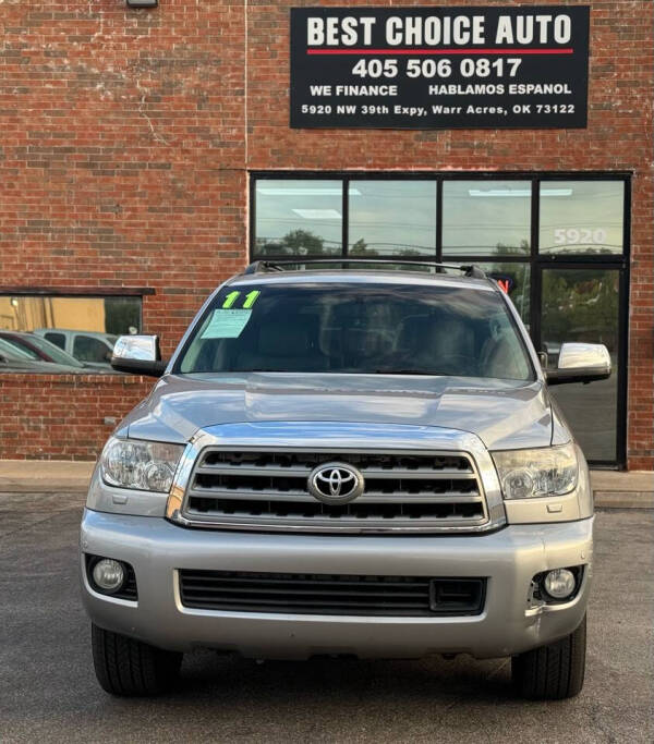 2011 Toyota Sequoia for sale at Best Choice Auto in Warr Acres OK