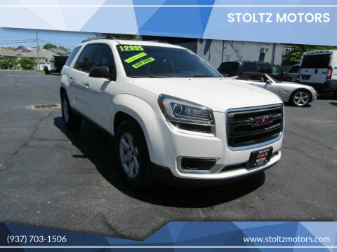 2014 GMC Acadia for sale at Stoltz Motors in Troy OH