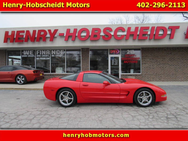 2000 Chevrolet Corvette for sale at Henry-Hobscheidt Motors in Plattsmouth NE