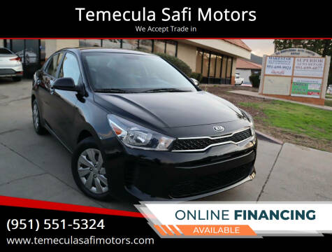 2020 Kia Rio for sale at Temecula Safi Motors in Temecula CA