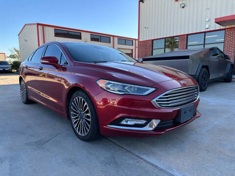 2017 Ford Fusion for sale at Premier Foreign Domestic Cars in Houston TX