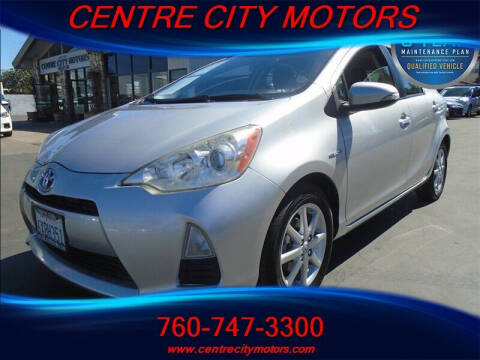 2012 Toyota Prius c for sale at Centre City Motors in Escondido CA