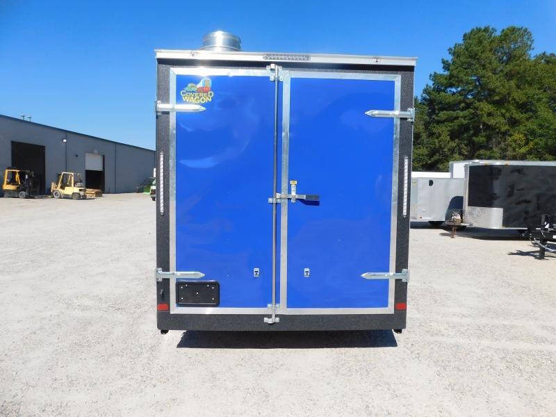 2025 Covered Wagon Trailers Gold Series 7x16 with A/C Load