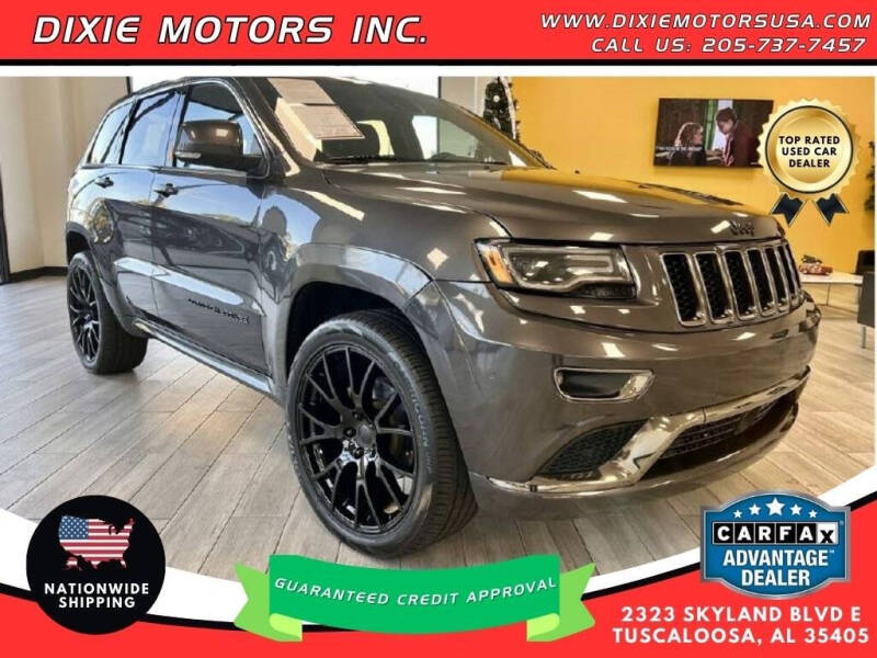 2015 Jeep Grand Cherokee for sale at Dixie Motors Inc. in Tuscaloosa AL