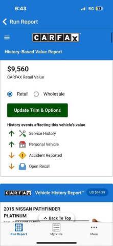 2015 Nissan Pathfinder