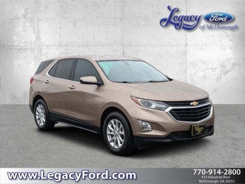 2018 Chevrolet Equinox for sale at Legacy Ford of McDonough in Mcdonough GA