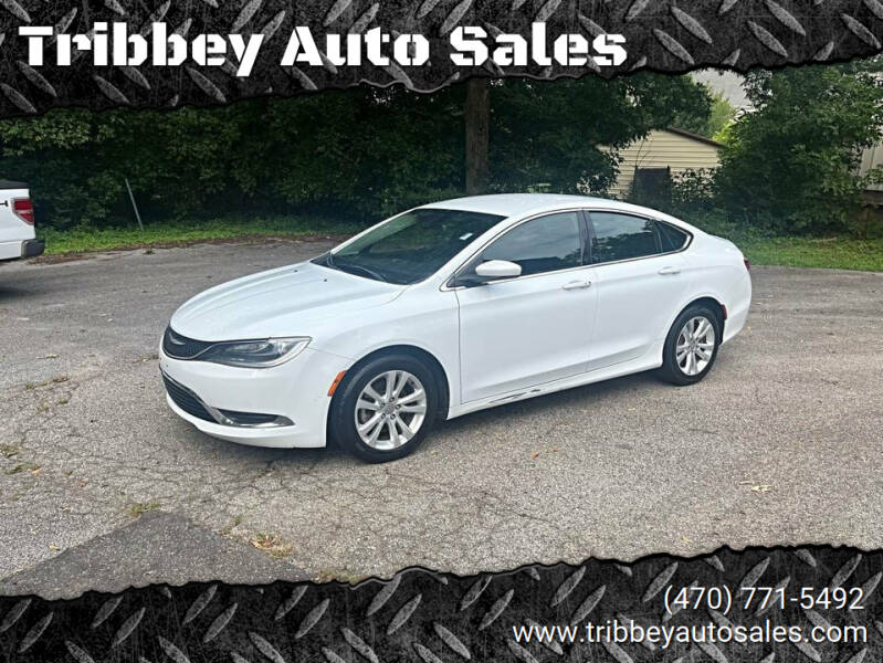 2016 Chrysler 200 for sale at Tribbey Auto Sales in Stockbridge GA