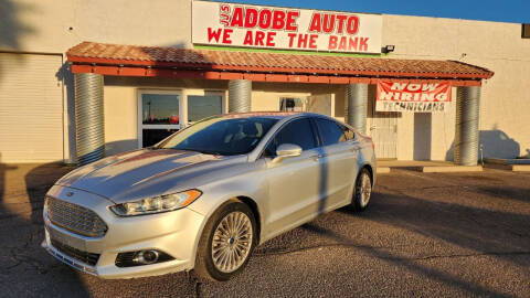 2016 Ford Fusion for sale at JJ's Adobe Auto Inc in Casa Grande AZ