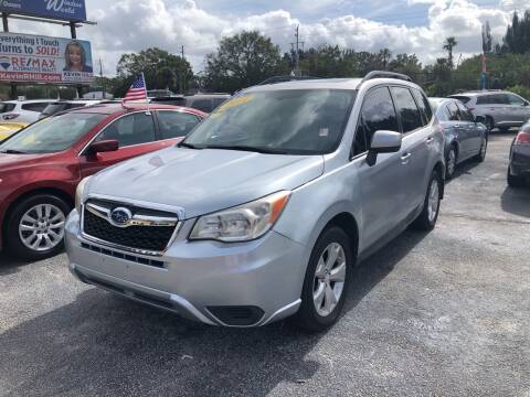 2014 Subaru Forester for sale at Palm Auto Sales in West Melbourne FL
