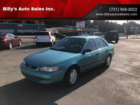 1999 Toyota Corolla for sale at Billy's Auto Sales in Lexington TN