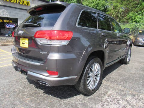 2018 Jeep Grand Cherokee Summit