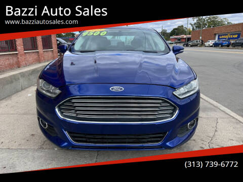 2015 Ford Fusion for sale at Bazzi Auto Sales in Detroit MI