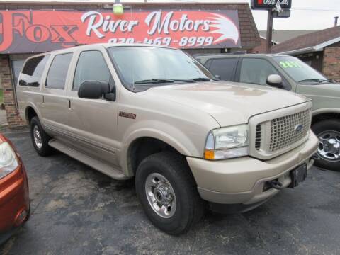 2004 Ford Excursion for sale at Fox River Motors, Inc in Green Bay WI