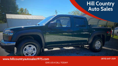 2005 Chevrolet Colorado for sale at Hill Country Auto Sales in Maynard AR
