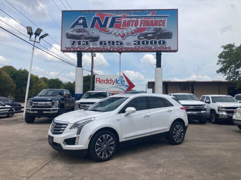 2017 Cadillac XT5 for sale at ANF AUTO FINANCE in Houston TX