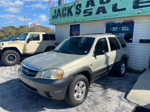 2004 Mazda Tribute for sale at Jack's Auto Sales in Port Richey FL