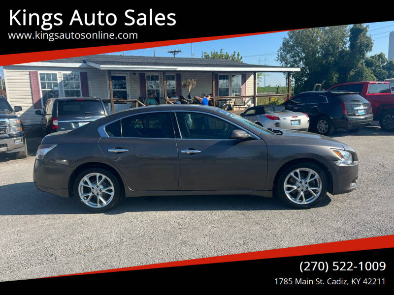 2012 Nissan Maxima for sale at Kings Auto Sales in Cadiz KY