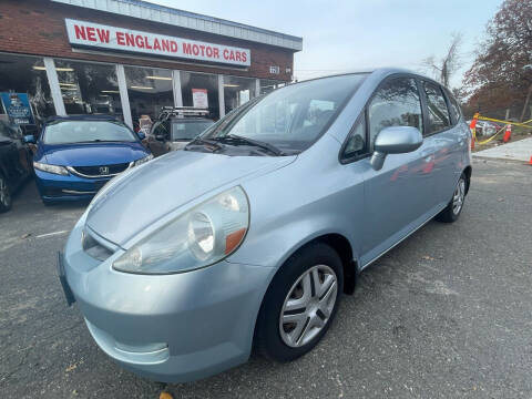 2007 Honda Fit for sale at New England Motor Cars in Springfield MA