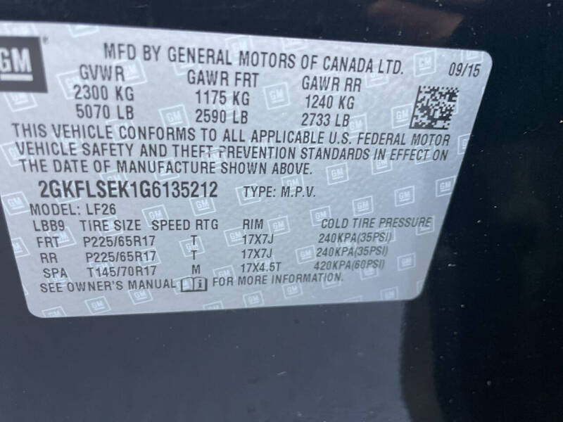 2016 GMC Terrain SLE-1