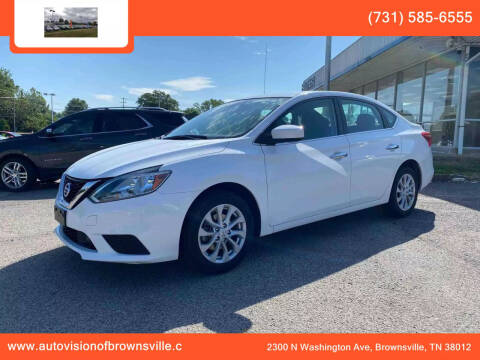 2019 Nissan Sentra for sale at Auto Vision Inc. in Brownsville TN