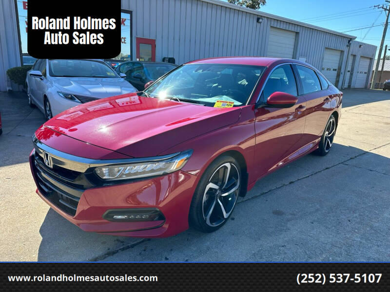 2018 Honda Accord for sale at Roland Holmes Auto Sales in Roanoke Rapids NC