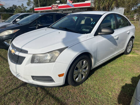 2012 Chevrolet Cruze for sale at Massey Auto Sales in Mulberry FL