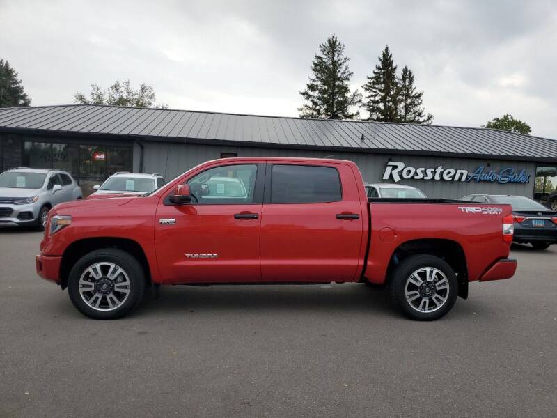 2020 Toyota Tundra for sale at ROSSTEN AUTO SALES in Grand Forks ND