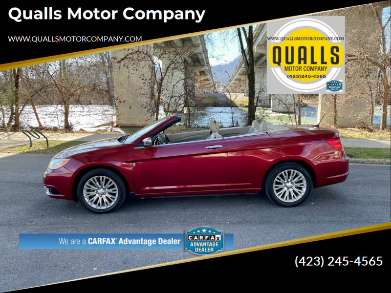 2011 Chrysler 200 for sale at Qualls Motor Company in Kingsport TN