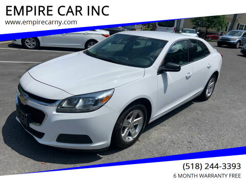 2014 Chevrolet Malibu for sale at EMPIRE CAR INC in Troy NY