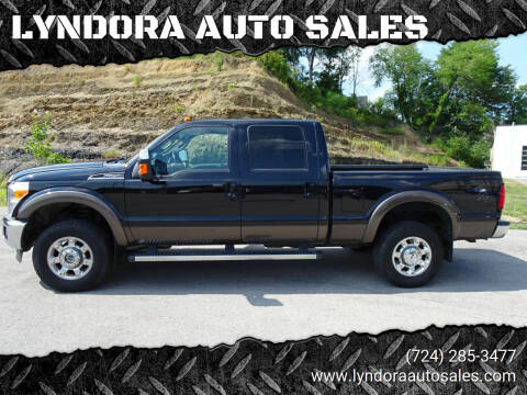 2016 Ford F-250 Super Duty for sale at LYNDORA AUTO SALES in Lyndora PA